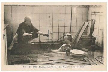 1 vue - Etablissement Thermal des Baignots, le bain de boue (ouvre la visionneuse)