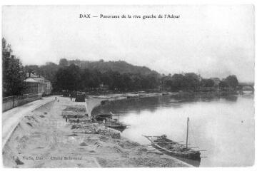 1 vue - Panorama de la rive gauche de l\'Adour (ouvre la visionneuse)