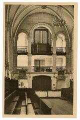 1 vue - Lazaristes - Les tribunes et l\'orgue (ouvre la visionneuse)