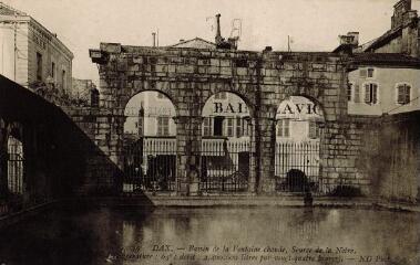 1 vue - Bassin de la Fontaine chaude, source de la Nèhe (ouvre la visionneuse)