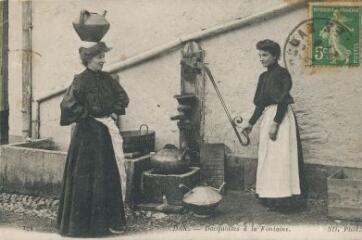 1 vue - Dacquoises à la fontaine (ouvre la visionneuse)